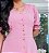 Vestido Longo Com Manga 3/4 e Botões 2364 - Imagem 11
