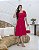 Vestido Midi Vermelho 0492 - Imagem 6