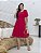 Vestido Midi Vermelho 0492 - Imagem 1