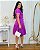 Vestido Malha Canelada Evasê 11019 - Imagem 1