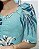 Vestido Longo Estampado Com Franzido 5010 - Imagem 9