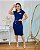 Vestido Tubinho Listras Navy 8446 - Imagem 1