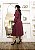 Vestido Midi Lãzinha Manga Longa 0123 - Imagem 4