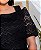 Vestido  Renda Midi Manga Com Recorte 8327 - Imagem 9
