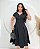 Vestido Midi Liso Com Pregas e Manga Curta 8328 - Imagem 15