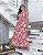 Vestido Longo Estampado Babado Nas Mangas 2352 - Imagem 1
