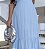 Vestido Longo Estampado Babado Nas Mangas 2352 - Imagem 14