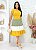 Vestido Viscolycra Bicolor 8486 - Imagem 1