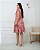 Vestido Viscolycra Estampado Com Gola e Botões 8487 - Imagem 9