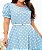 Vestido Evasê Poá Com Cinto 0418 - Imagem 15