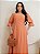 Vestido Midi Liso Soltinho Manga Princesa 9028 - Imagem 9