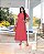 Vestido Amplo Longo Com Cinto - Imagem 2