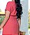 Vestido Amplo Longo Com Cinto - Imagem 4