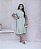 Vestido Midi Liso Com Recorte 9034 - Imagem 10