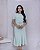 Vestido Midi Liso Com Recorte 9034 - Imagem 11