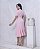 Vestido Midi Liso Com Recorte 9034 - Imagem 9