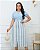 Conjunto Saia Midi Listrada e Blusa - Imagem 1