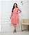 Vestido Viscolycra Estampado com Cordão - Imagem 6