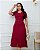 Vestido Midi Linho Com Cinto - Imagem 1