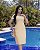 Vestido Tubinho Alfaiataria Manga Curta e Bolsos - Imagem 1