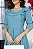 Vestido Midi Com Pregas e Manga 3/4 - Imagem 14