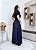 Vestido Longo Tecido Decote Quadrado 9053 - Imagem 4