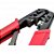 Alicate para Crimpar RJ11 RJ12 RJ45 Modular HT568R com Catraca - Imagem 2