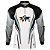 Camisa Motociclista BRK Branca GS 1200CC com UV50 + - Imagem 1