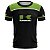 Camiseta Motociclista BRK Kawasaki Verde e Preto com UV50+ - Imagem 1