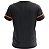 Camiseta Motociclista BRK H-D Preto e Laranja com UV50+ - Imagem 2