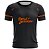 Camiseta Motociclista BRK H-D Preto e Laranja com UV50+ - Imagem 1