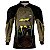 Camiseta Brk Off Road Mountain Jipe 4X4 Marrom com Uv50+ - Imagem 1