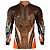 Camisa Motociclista BRK Skull Motocicleta com UV50 + - Imagem 1