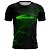 Camisa Motociclista BRK Skull Verde e Preto 4 com UV50+ - Imagem 1