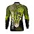 Camisa de Pesca BRK Black Bass Verde com UV50 + - Imagem 1