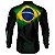 Camisa de Pesca BRK Bandeira Brasil com UV50 + Envio Imediato - Imagem 2