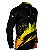 Camisa de Pesca BRK Black Yellow com UV50 + - Imagem 3