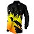 Camisa de Pesca BRK Black Yellow com UV50 + - Imagem 4