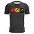 Camiseta Casual de Pesca BRK Cinza Fishing Lures com UV50 + - Imagem 1