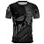 Camiseta Militar BRK Masculina  Caveira Camuflada 9 mm com Proteção Solar UV50+ - Imagem 1