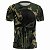 Camiseta Militar BRK Caveira Camo Verde com Proteção Solar UV50+ - Imagem 1