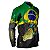 Camisa de Pesca BRK Black Tucuna Brasil com UV50 + - Imagem 3