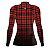 Camisa Country BRK Feminina Xadrez Vermelho com UV50 + - Imagem 2