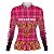 Camisa Country BRK Feminina Boiadeira Rosa com UV50 + - Imagem 2