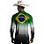 Camisa Agro BRK Brasil Branca com UV50 + - Imagem 4