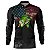 Camisa de Pesca BRK EUA Black Bass 01 com UV50 + - Imagem 1