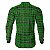 Camisa Country BRK Masculina Xadrez Verde com UV50 + - Imagem 2