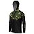 Camisa de Pesca com Capuz BRK Camuflado Verde com UV50 + - Imagem 4