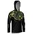 Camisa de Pesca com Capuz BRK Camuflado Verde com UV50 + - Imagem 3