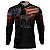 Camisa Agro BRK Team Roping Rodeio USA com UV50 + - Imagem 1